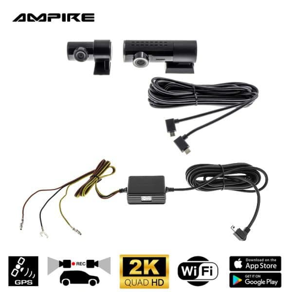 Ampire DC2 - Front and rear camera system